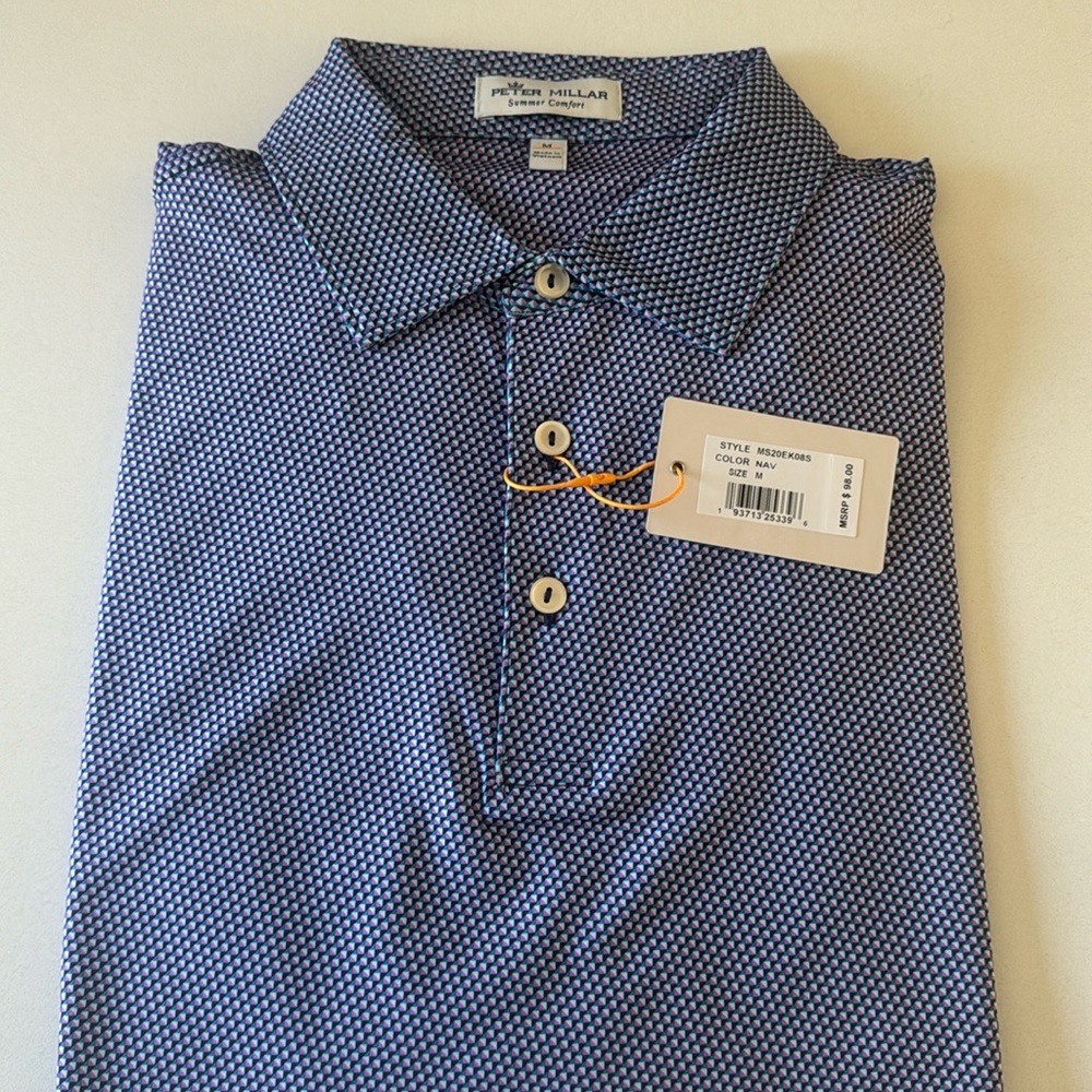 NWT Peter Millar golf shirt